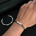 Titan Hex™ Stainless Steel Bracelet – Bold & Modern Design