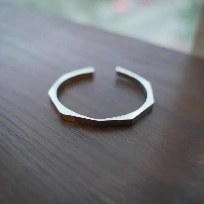 Titan Hex™ Stainless Steel Bracelet – Bold & Modern Design