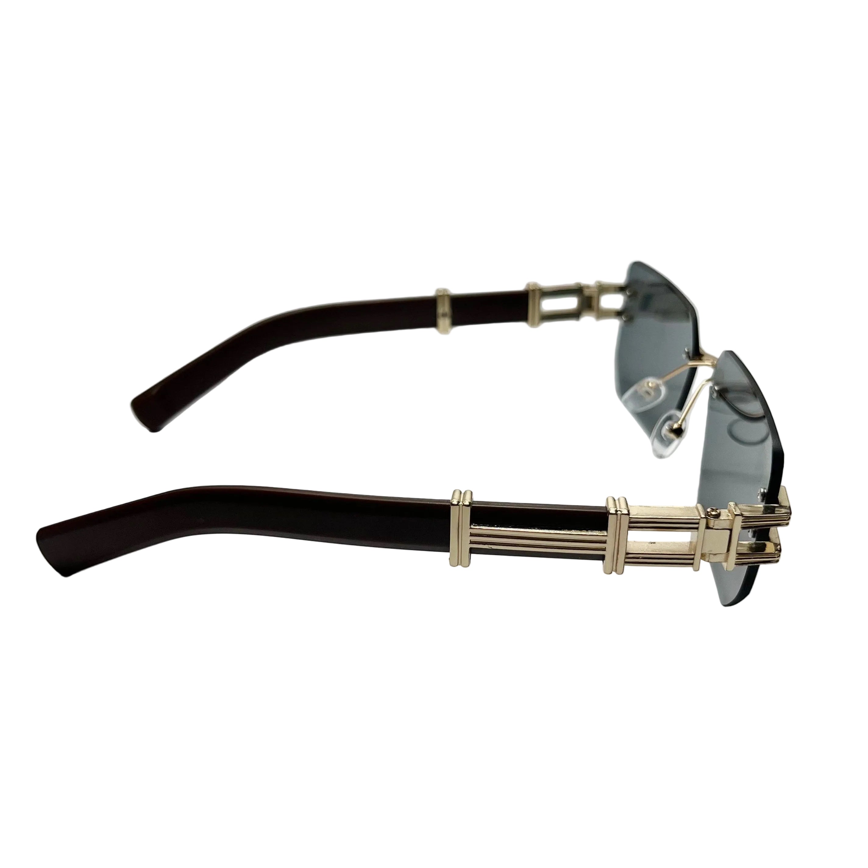 Cartier Wide Frame Rimless Glasses