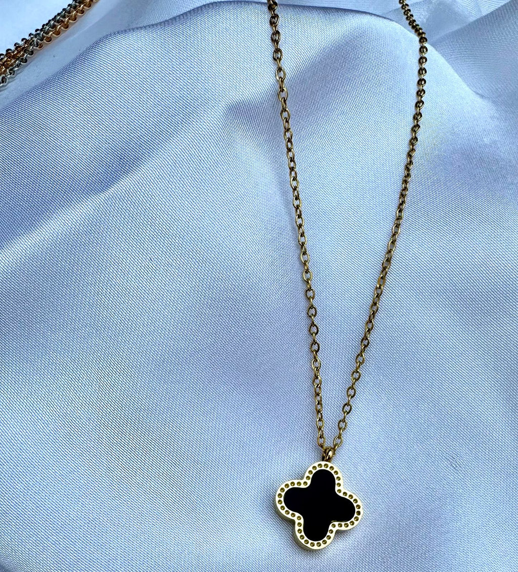 Black Clover Necklace