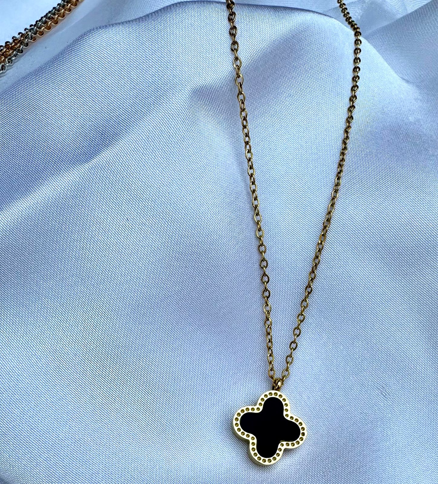 Black Clover Necklace