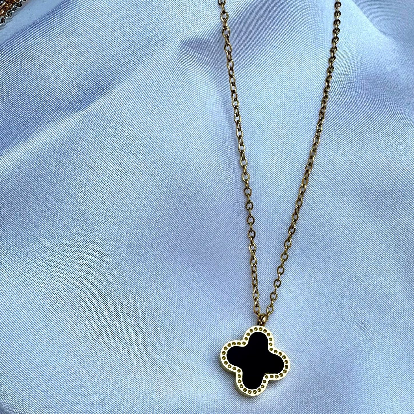Black Clover Necklace