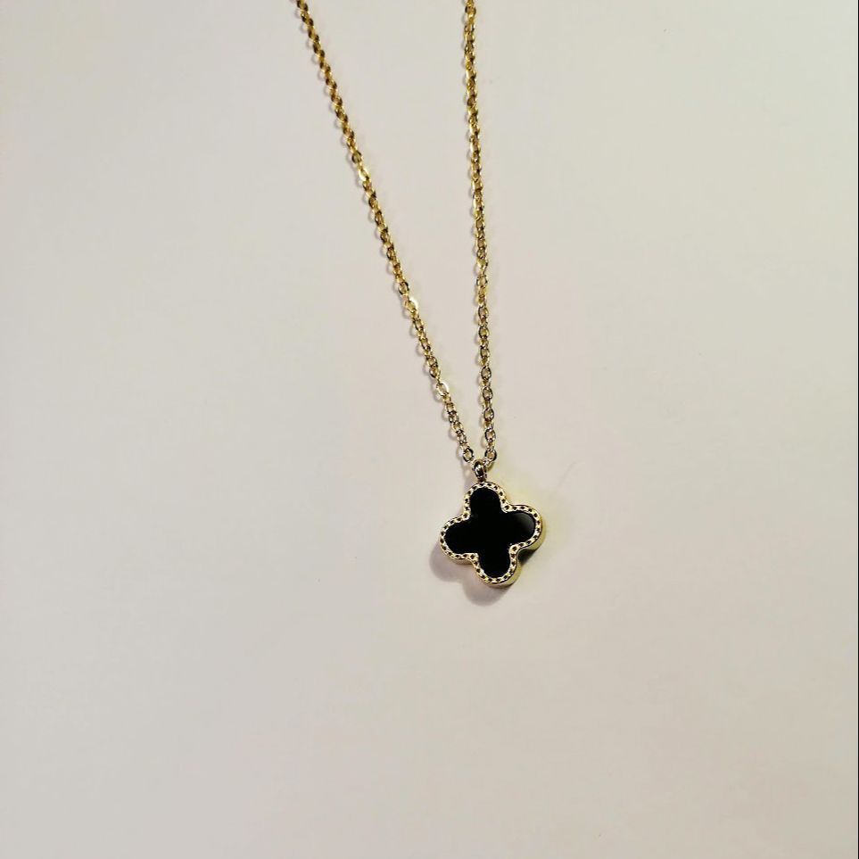 Black Clover Necklace