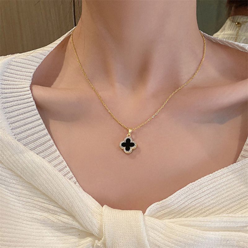 Black Clover Necklace