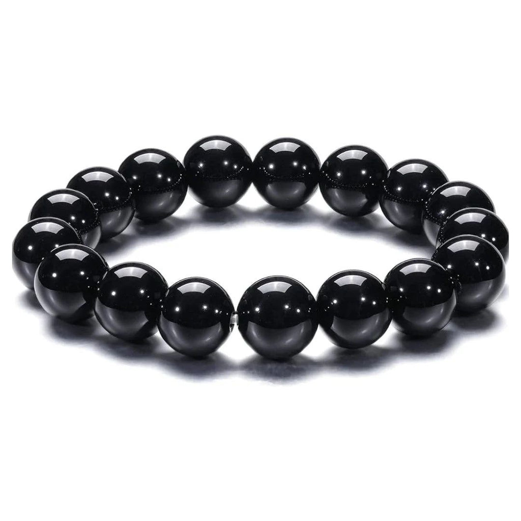 Black Beads Bracelet Stylish Shiny