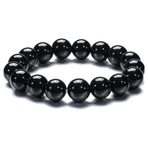 Black Beads Bracelet Stylish Shiny