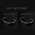 Titan Hex™ Stainless Steel Bracelet – Bold & Modern Design